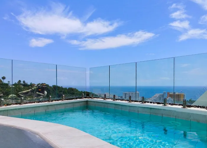 Detached Panoramic Sea View Villa Close To Siam Park, With Private Swimming Pool